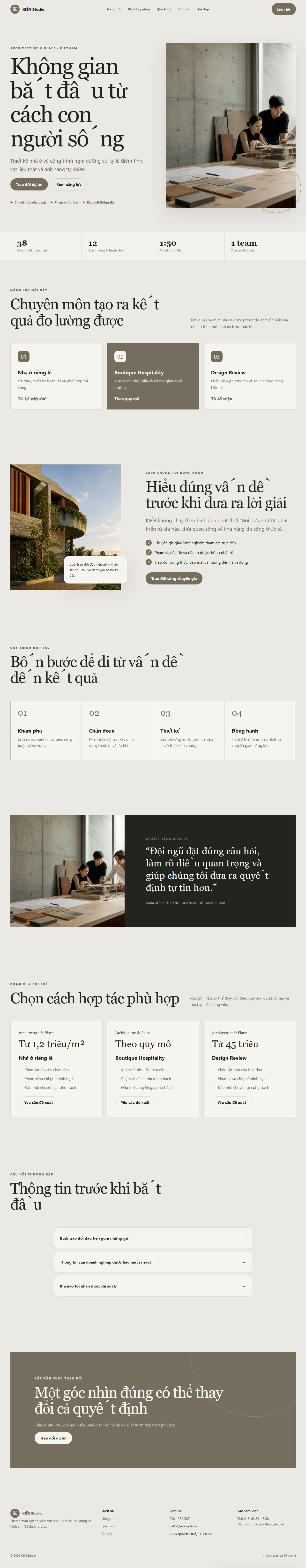 Ảnh xem trước theme KIẾN Studio