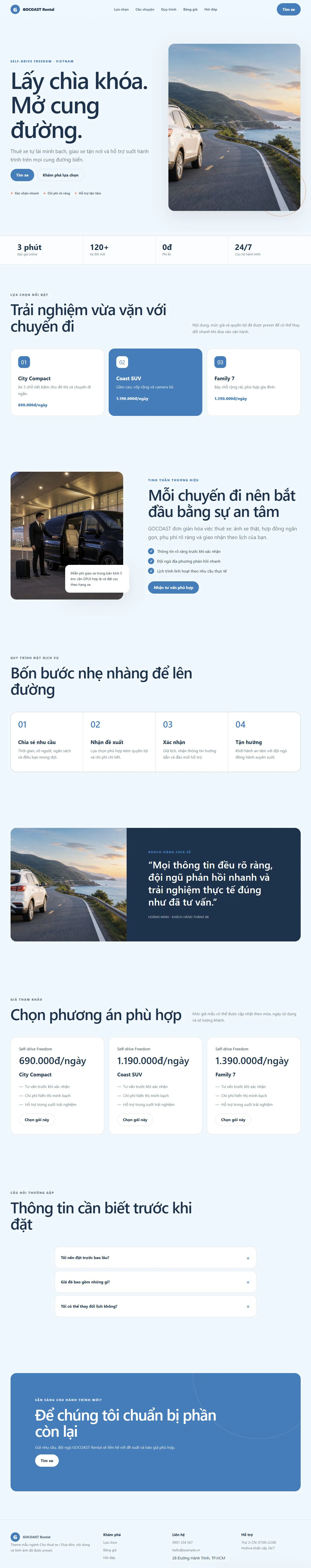 Ảnh xem trước theme GOCOAST Rental