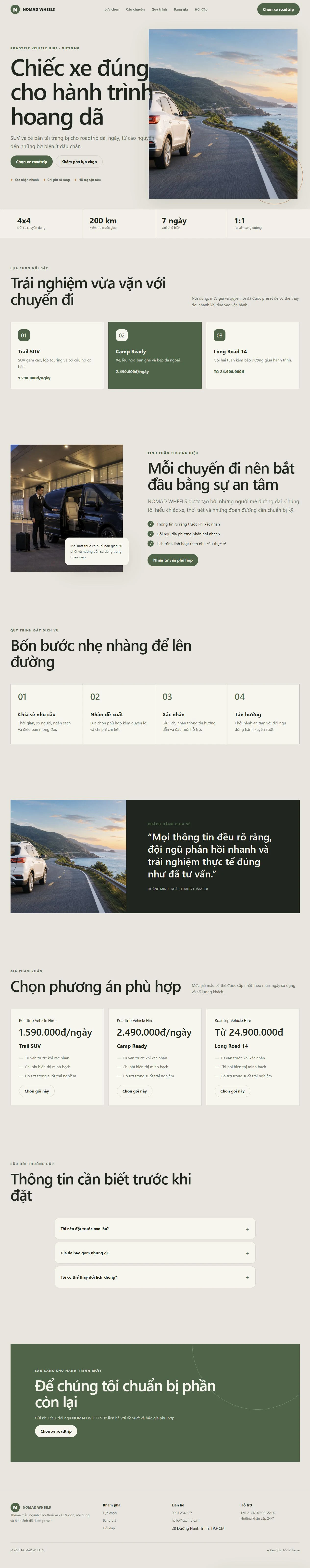 Ảnh xem trước theme NOMAD WHEELS