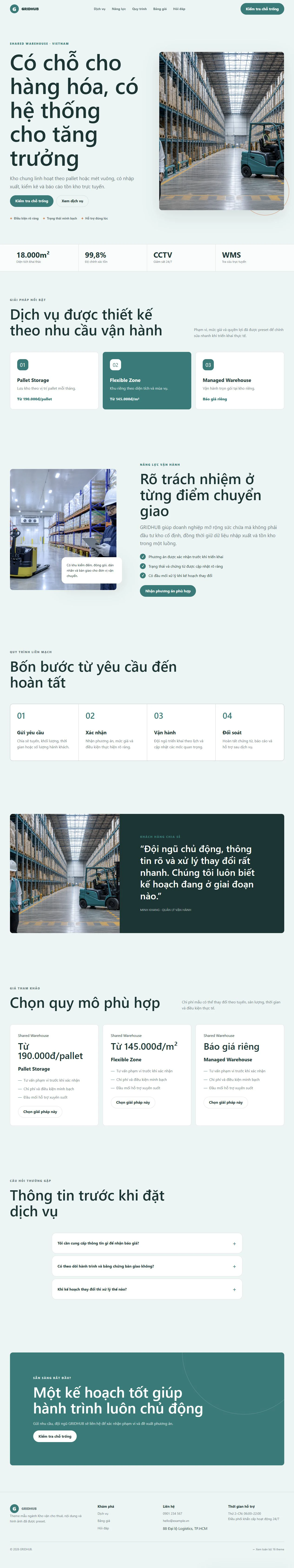 Ảnh xem trước theme GRIDHUB