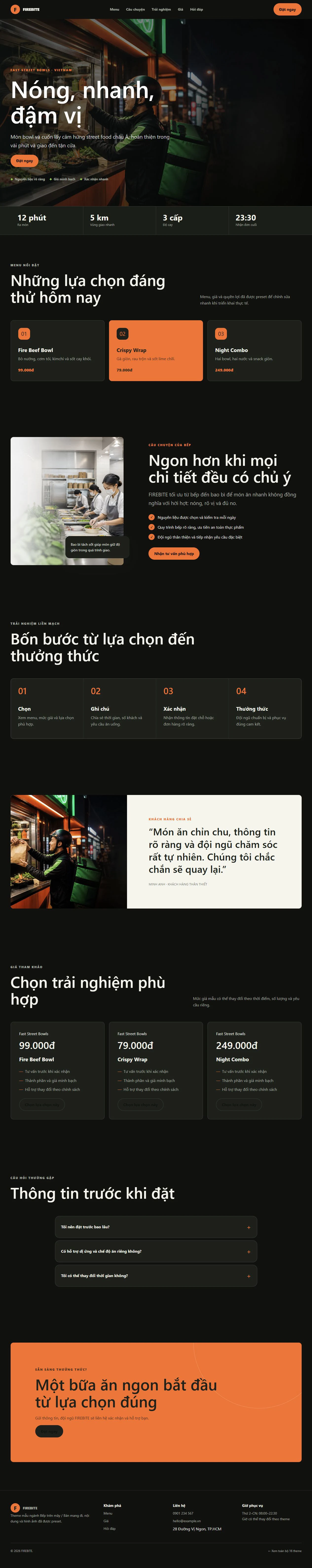 Ảnh xem trước theme FIREBITE