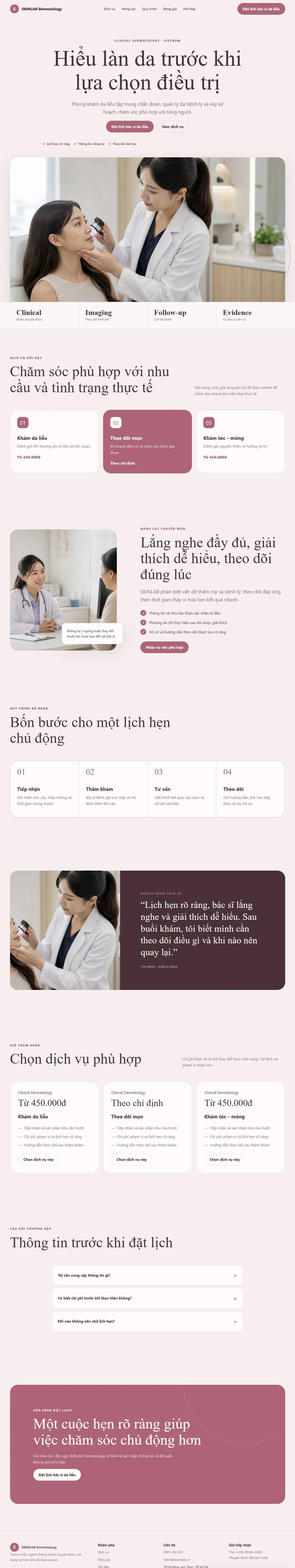 Ảnh xem trước theme SKINLAB Dermatology