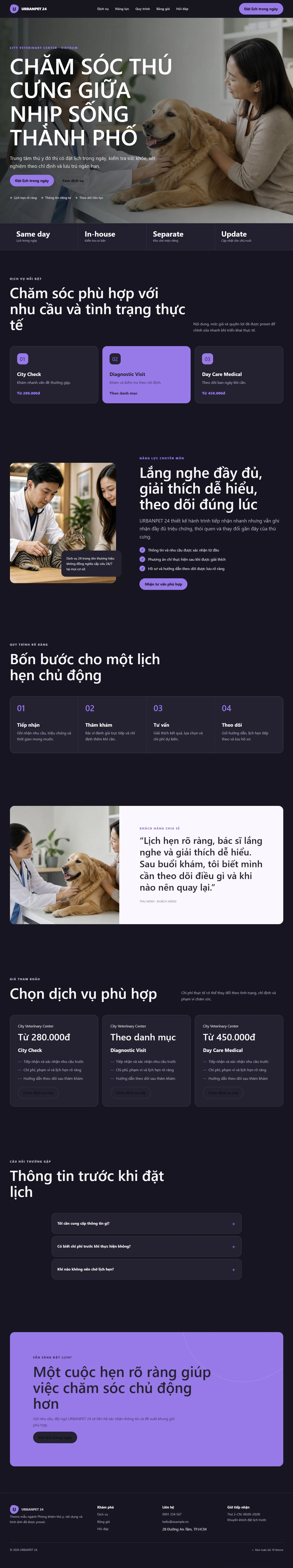 Ảnh xem trước theme URBANPET 24