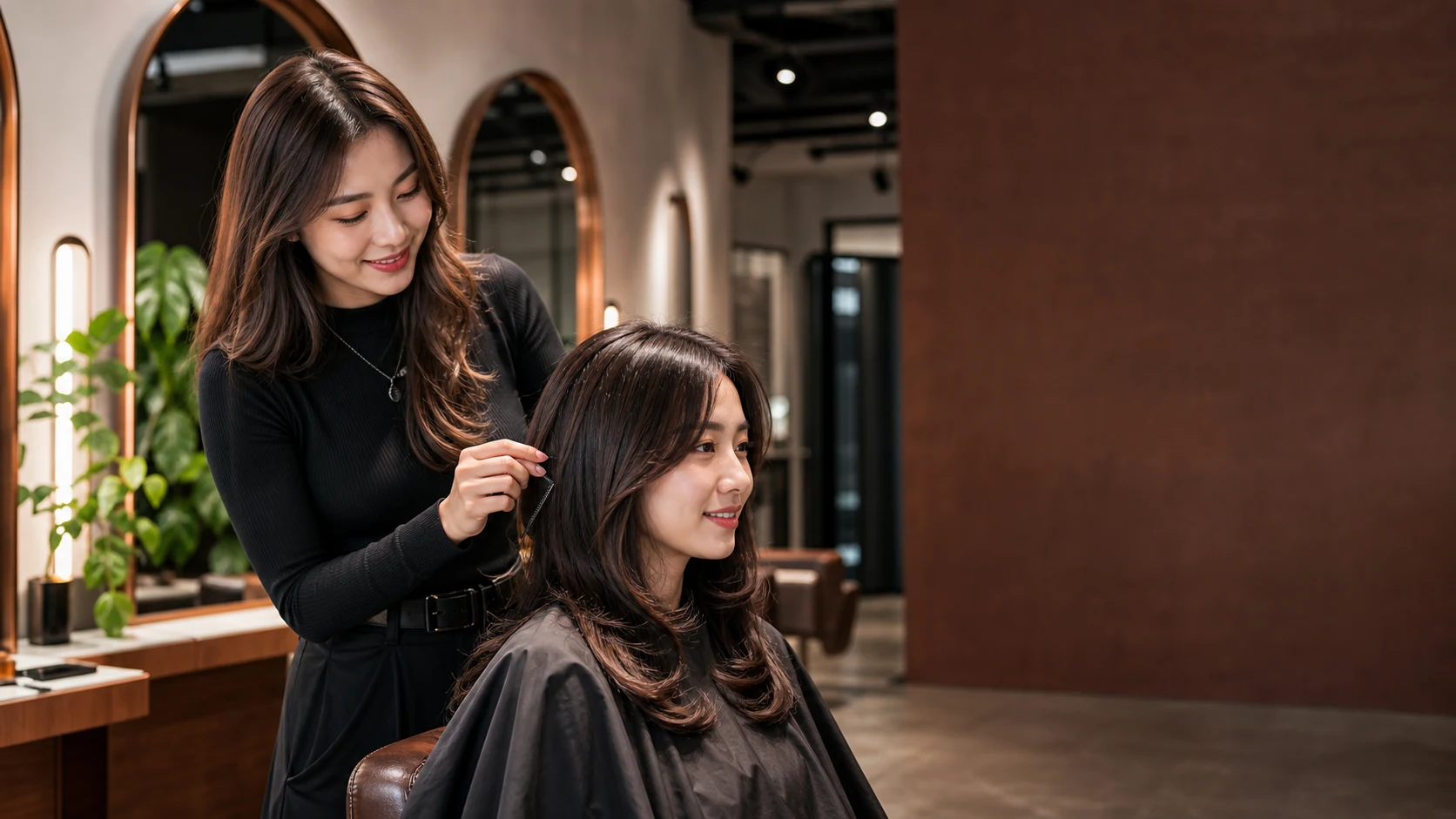 Không gian Barber shop của BLACKWOOD