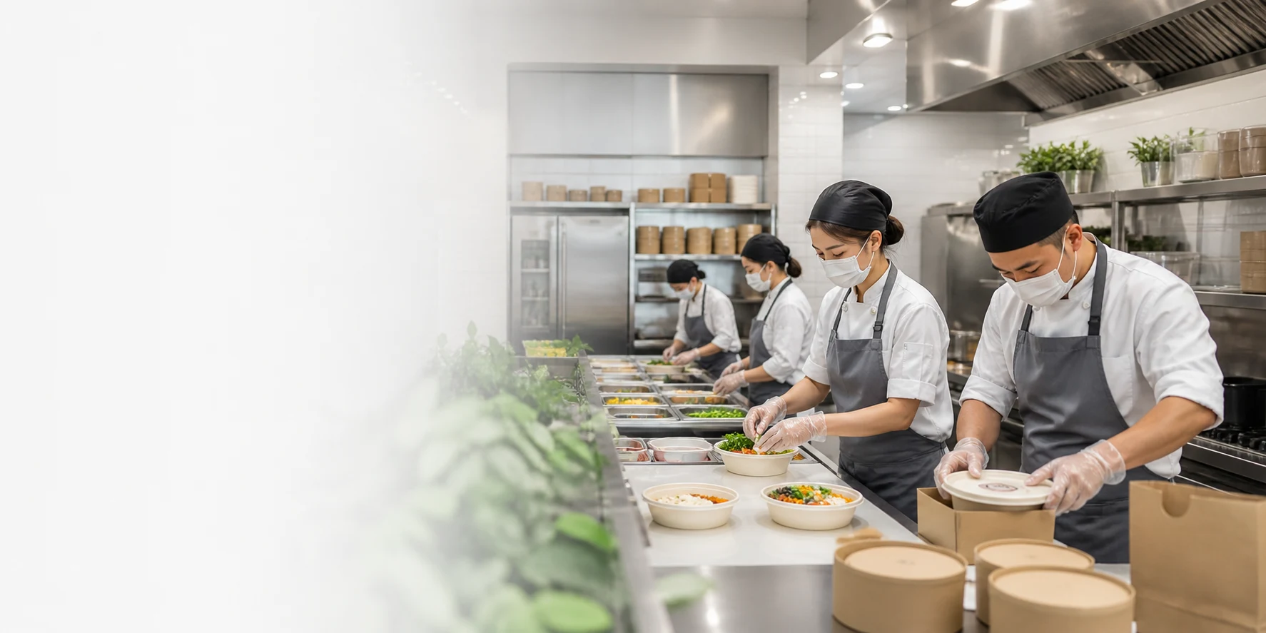 Dịch vụ Bếp trên mây của ORBIT KITCHEN