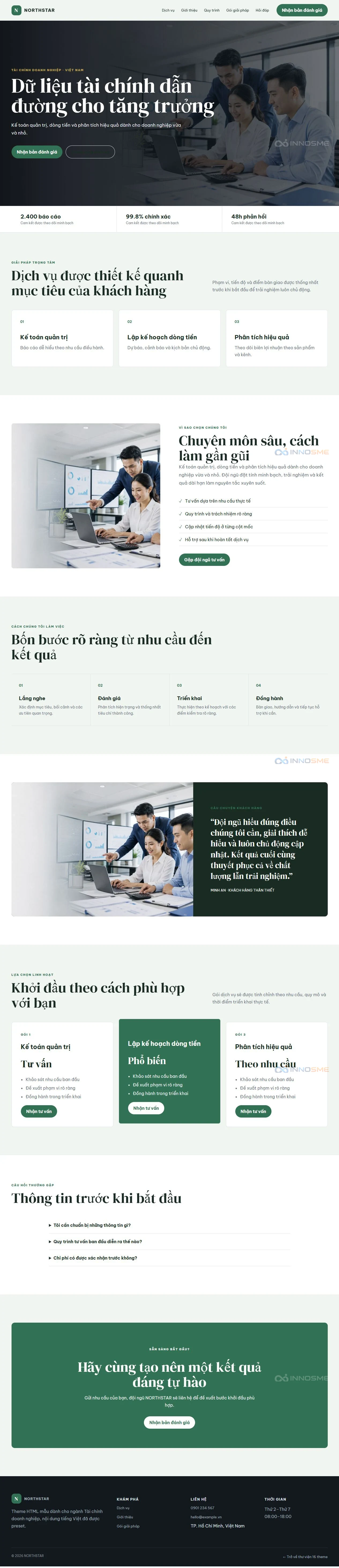 Ảnh xem trước theme NORTHSTAR