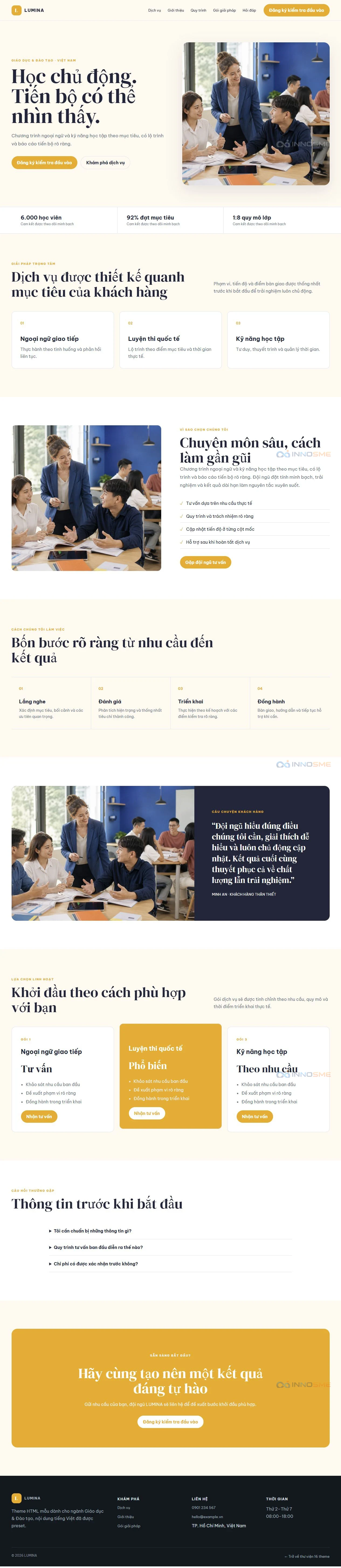 Ảnh xem trước theme LUMINA