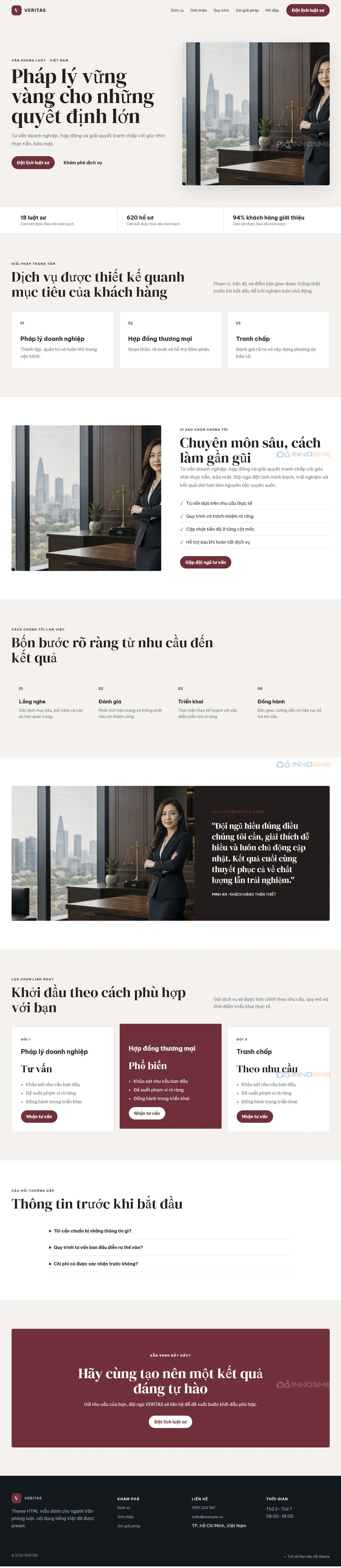 Ảnh xem trước theme VERITAS