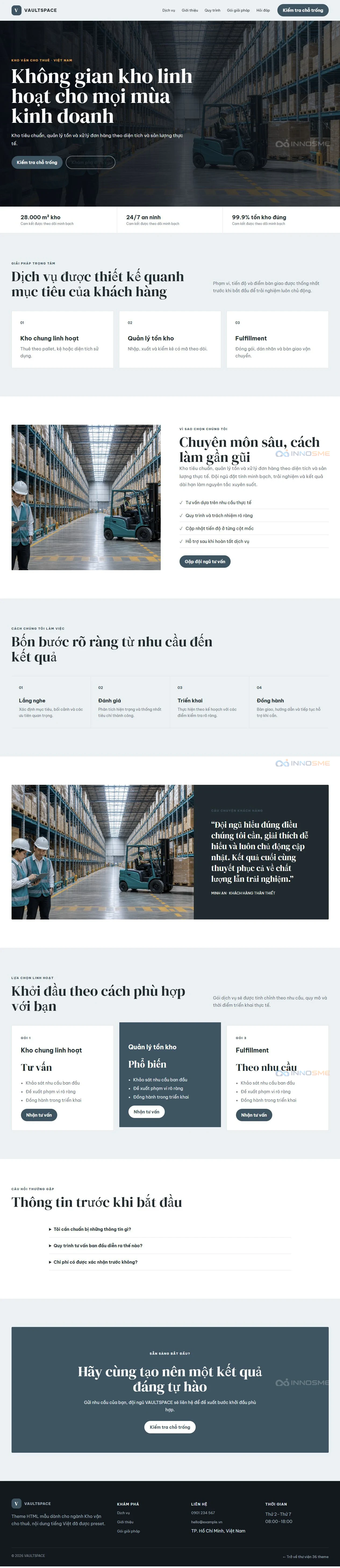Ảnh xem trước theme VAULTSPACE