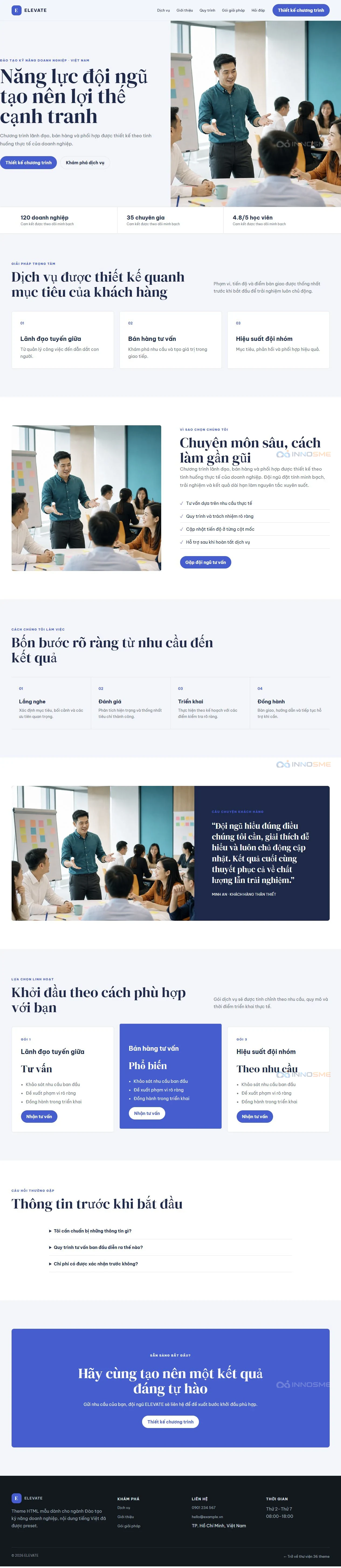 Ảnh xem trước theme ELEVATE