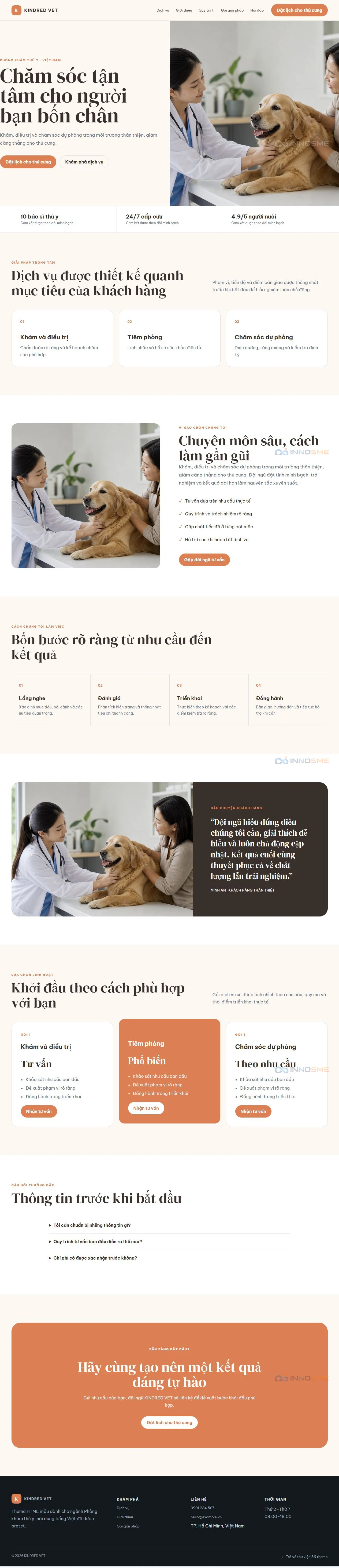 Ảnh xem trước theme KINDRED VET