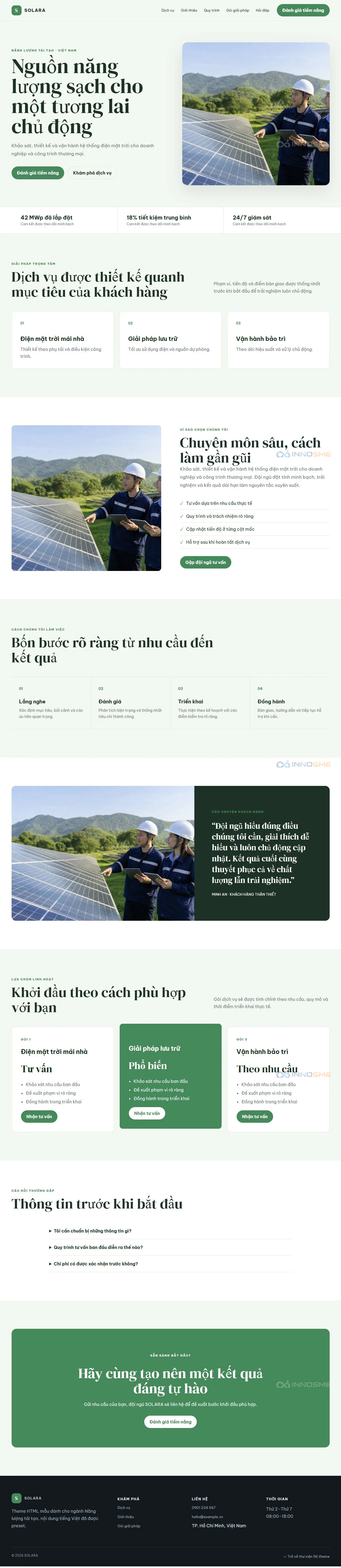 Ảnh full-page theme SOLARA