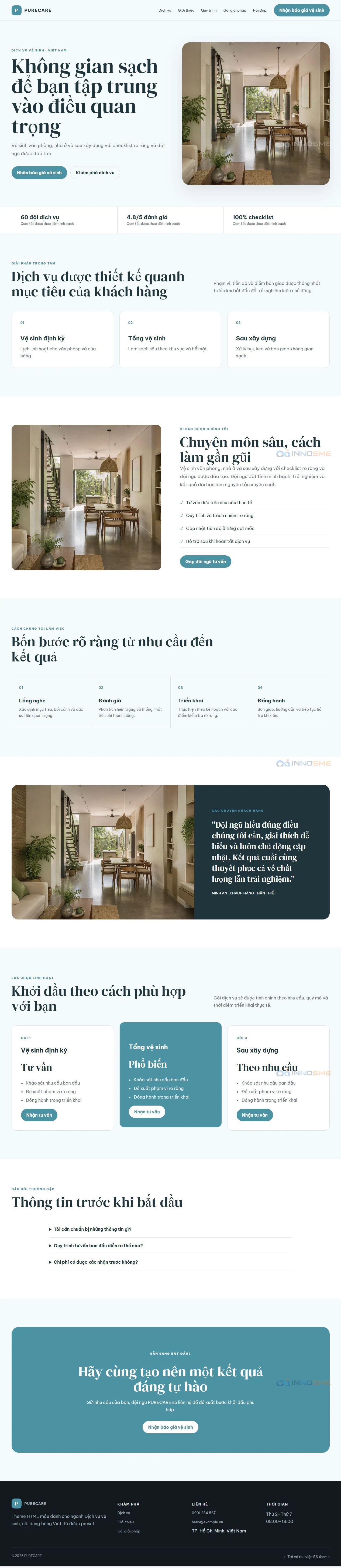 Ảnh xem trước theme PURECARE