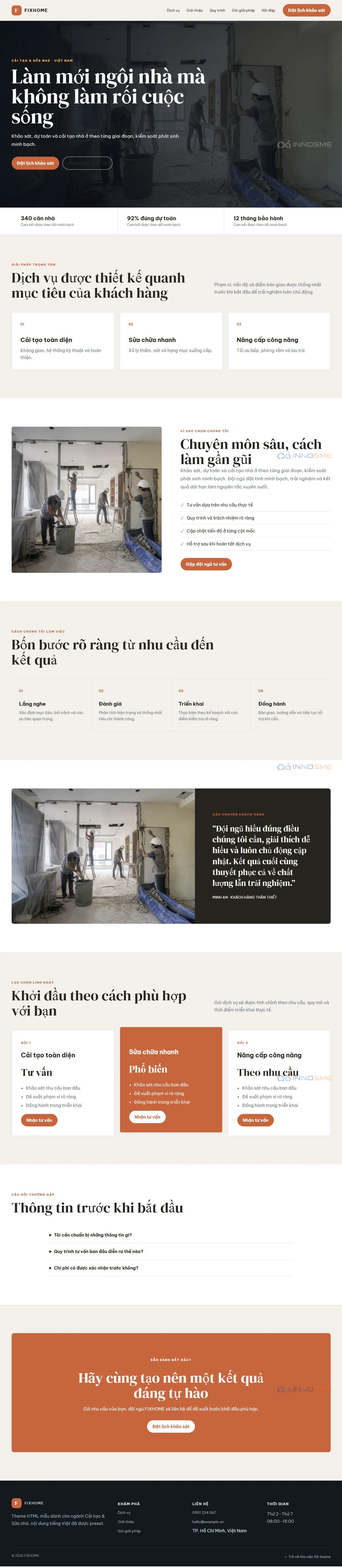 Ảnh xem trước theme FIXHOME