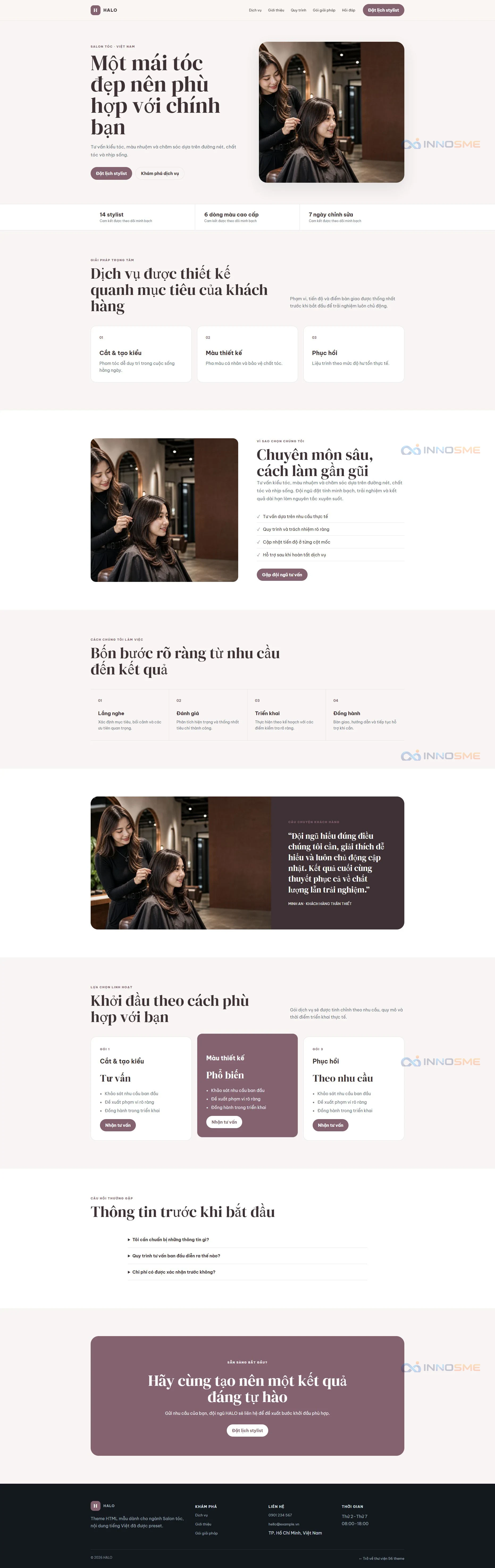 Ảnh xem trước theme HALO