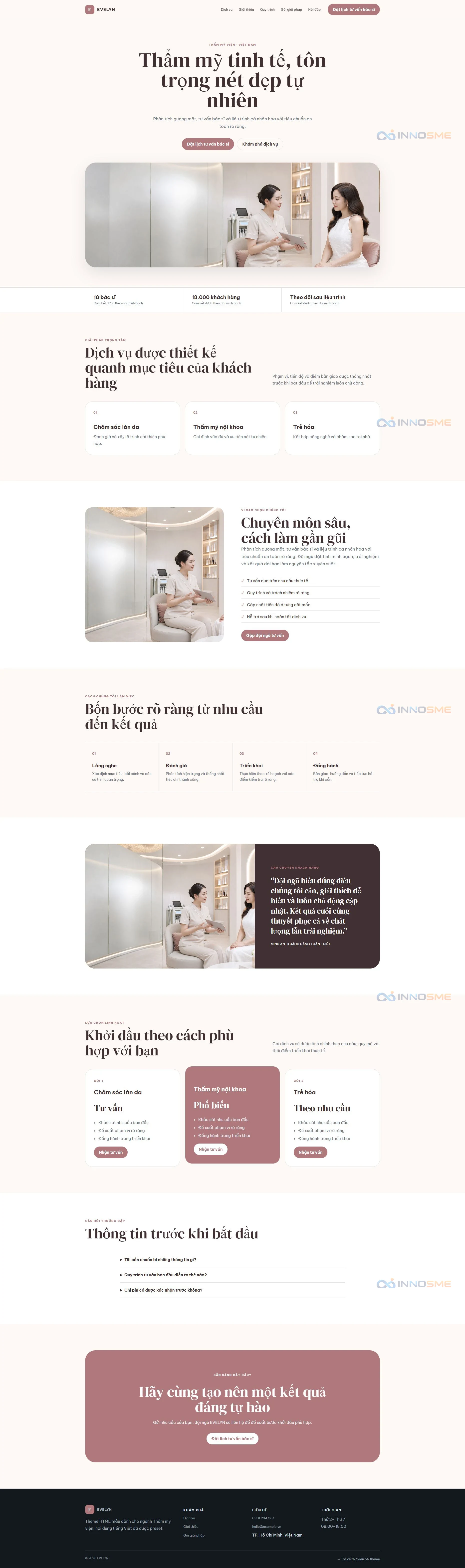 Ảnh xem trước theme EVELYN