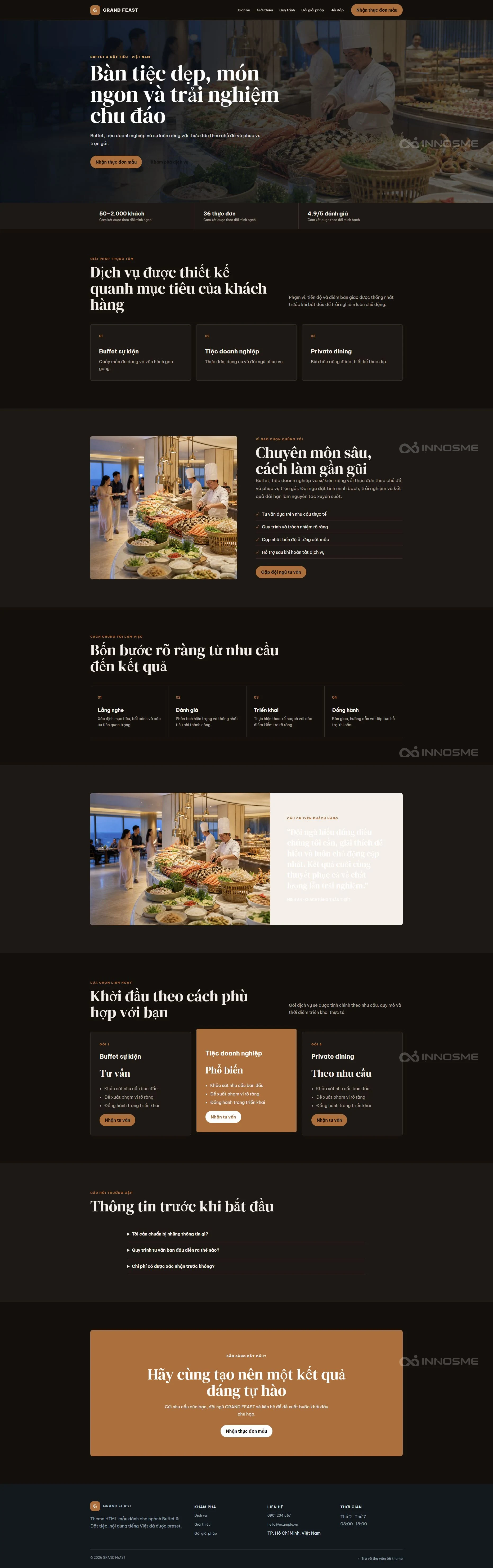Ảnh xem trước theme GRAND FEAST