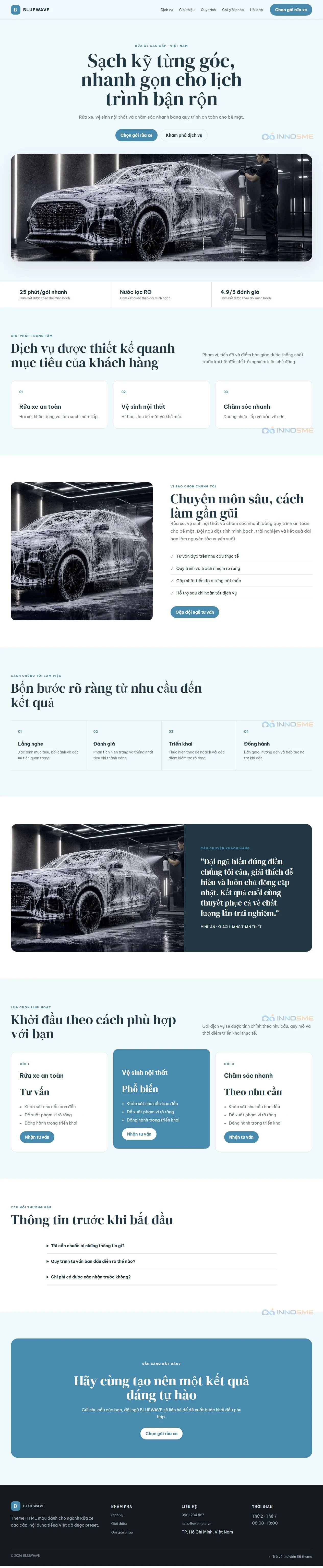 Ảnh xem trước theme BLUEWAVE