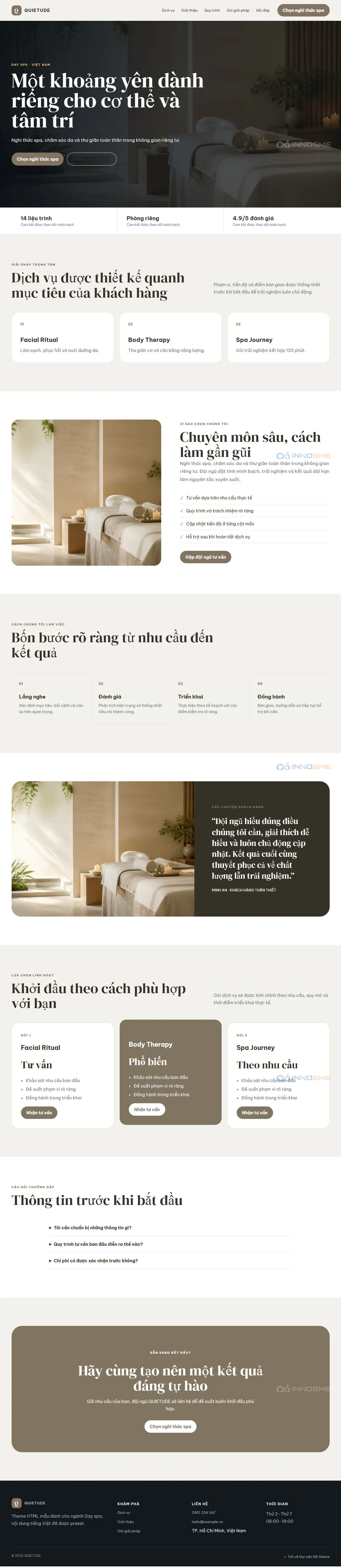 Ảnh xem trước theme QUIETUDE