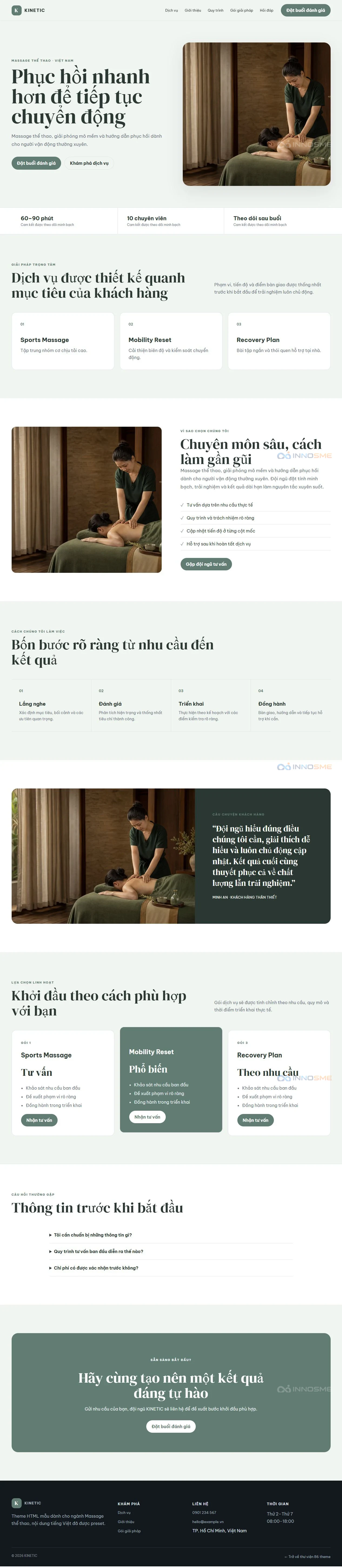 Ảnh xem trước theme KINETIC