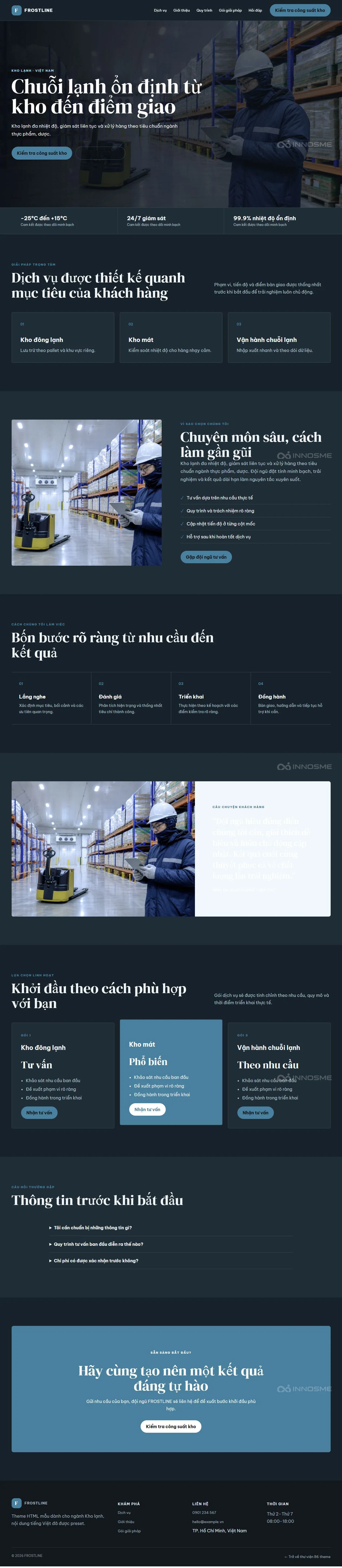 Ảnh xem trước theme FROSTLINE