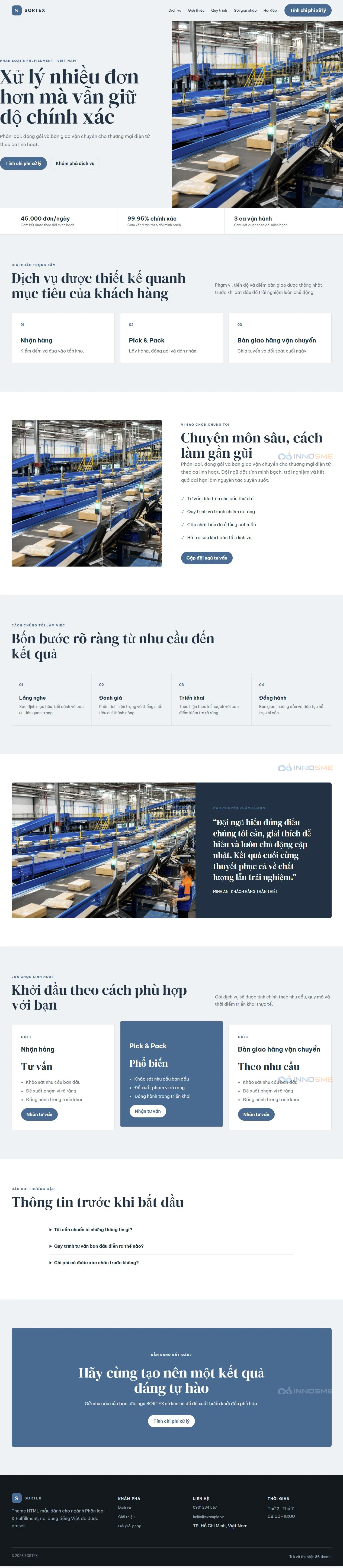 Ảnh xem trước theme SORTEX