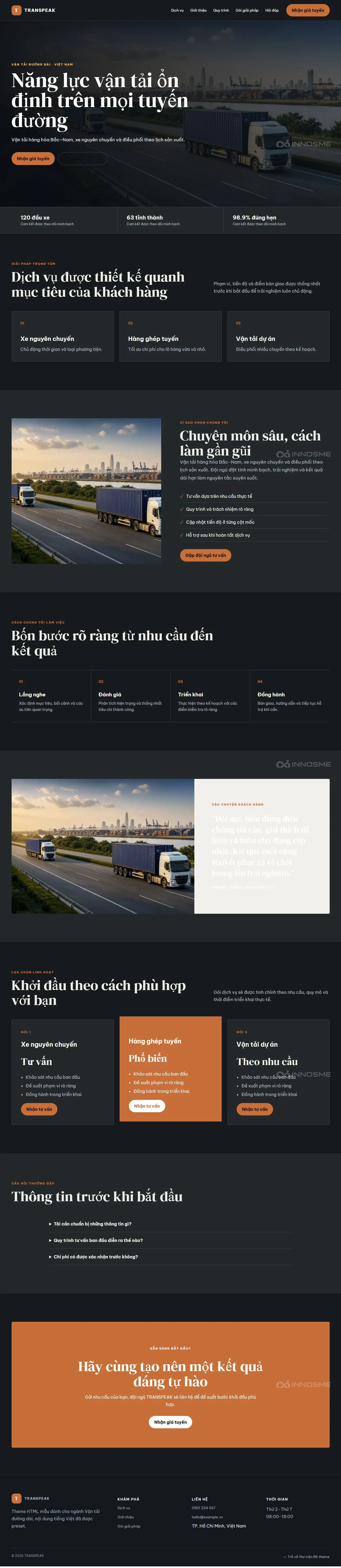 Ảnh xem trước theme TRANSPEAK