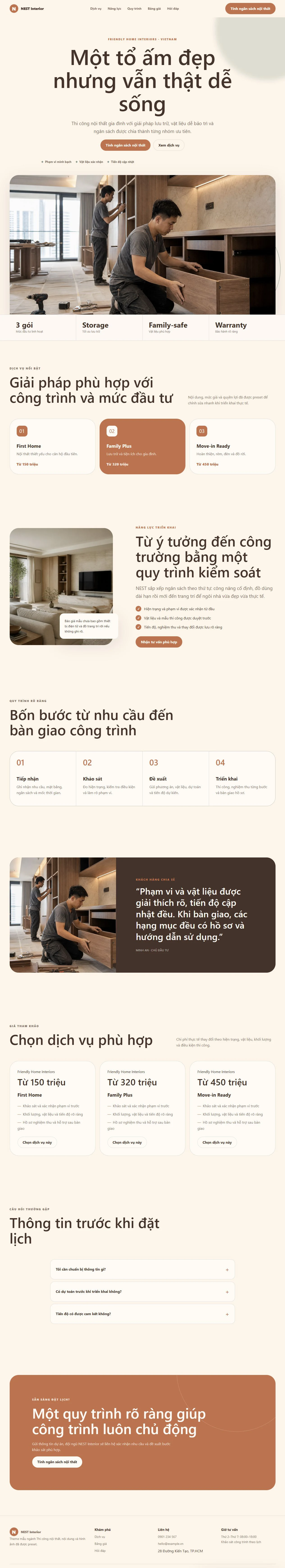Ảnh xem trước theme NEST Interior