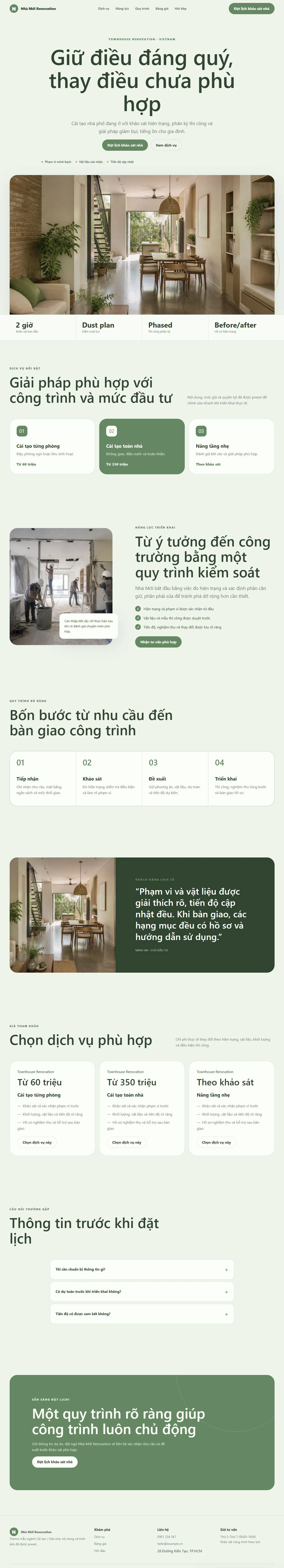 Ảnh xem trước theme Nhà Mới Renovation