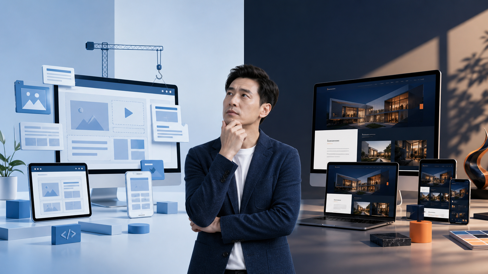 Doanh nghiệp nên chọn website theo mẫu hay thiết kế riêng?