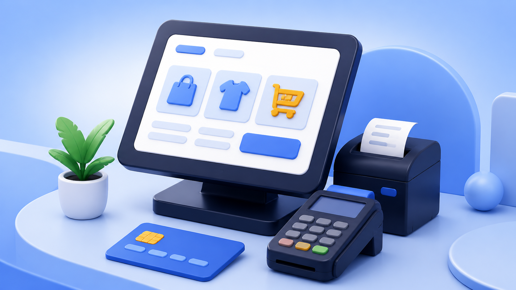 Engine POS / Bán hàng tại quầy — thu tiền xong là điểm cộng, kho trừ, sổ sách khớp